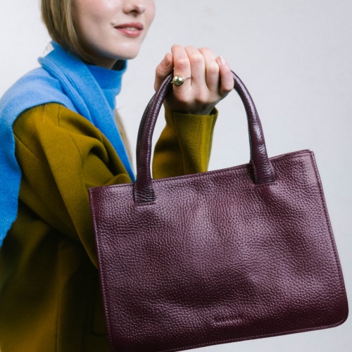 Alexa Bag, aubergine